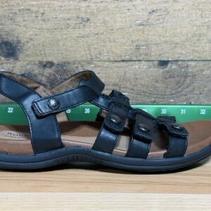 Rockport Black and Brown Sandals